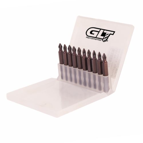 44-364D Punta Tri-Wing #4X25mm Zanco Hexgonal ¼"