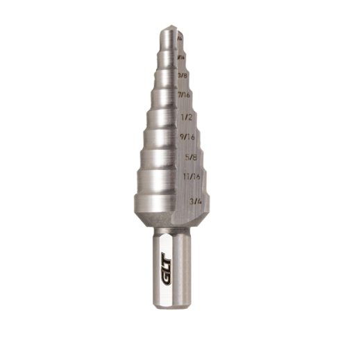 19-114.jpg Broca Escalonada AAV Ø1/4"- Ø3/4" Z-3/8"