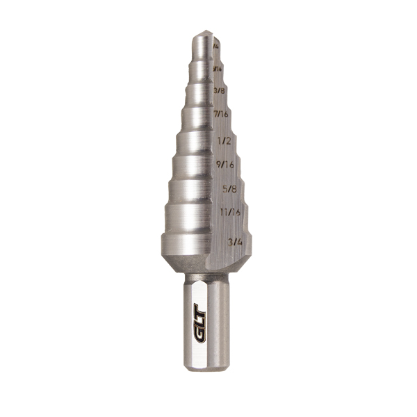 Broca Escalonada AAV Ø1/4"- Ø3/4" Z-3/8"
