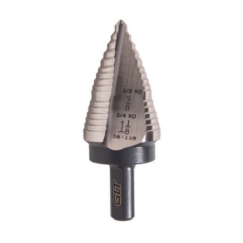 19-124.jpg Broca Escalonada AAV Ø1/4"-Ø1-1/8" Z3/8"