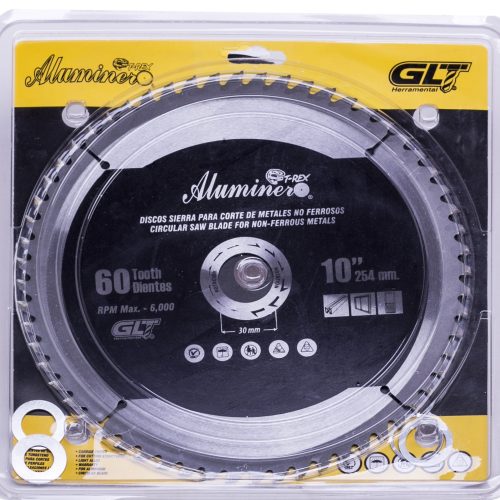 Sierra Circular TCG Ø10"- 80D Aluminero.
