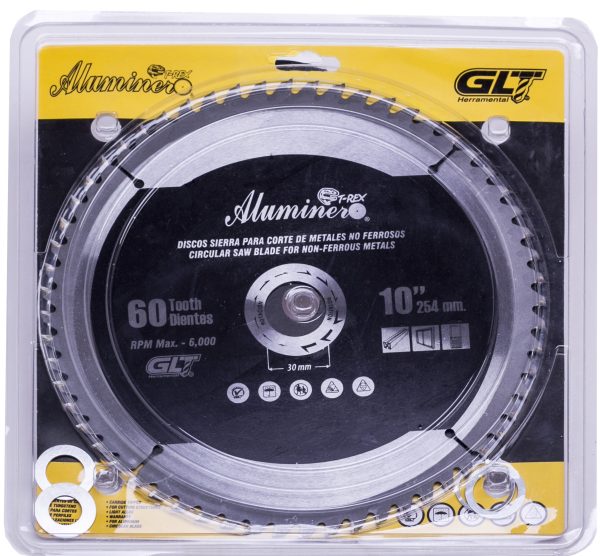 Sierra Circular TCG Ø10"- 80D Aluminero.