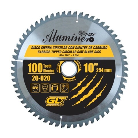 Sierra Circular TCG Ø10"-100D Aluminero