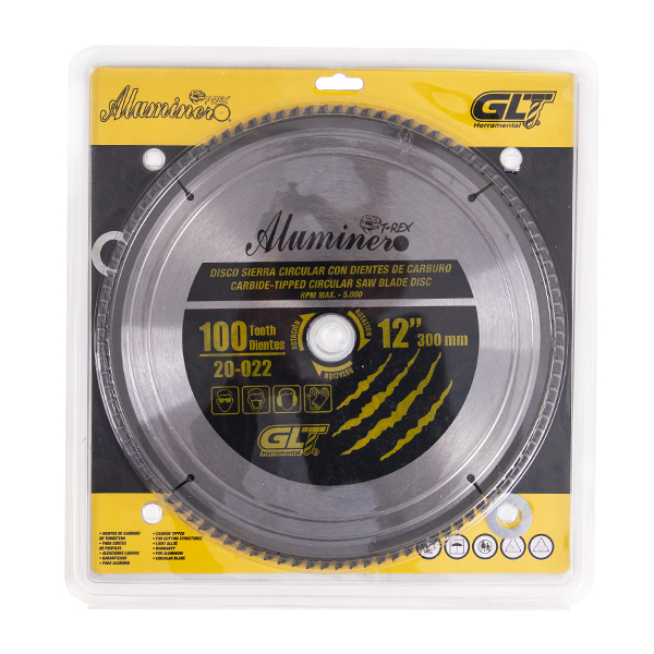 Sierra Circular TCG Ø12"-100D Aluminero.