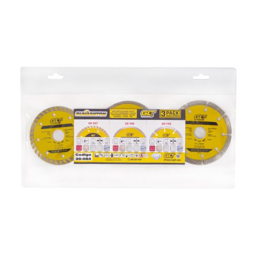 Disco P/Concreto Combo 3 Pack 4-1/2"
