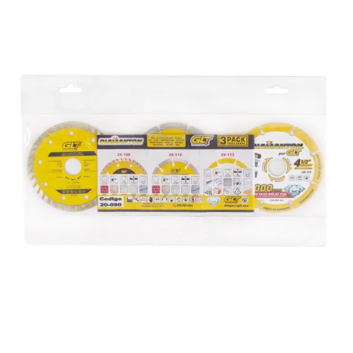 Disco P/Concreto Combo 3 Pack 4-1/2"