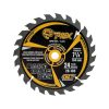 Sierra Circular TCT Ø7¼"X24Dientes T-Rex