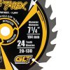 Sierra Circular TCT Ø7¼"X24Dientes T-Rex