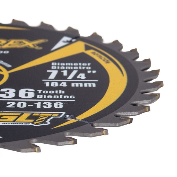 Sierra Circular TCT Ø7¼"X36Dientes T-Rex