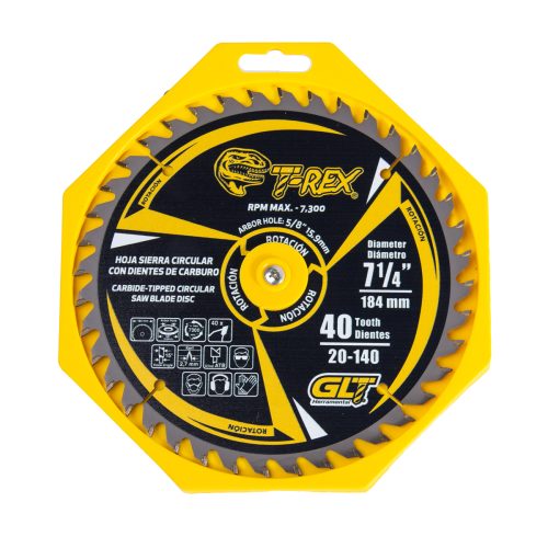 20-140.jpg Sierra Circular TCT Ø7¼"X40Dientes T-Rex