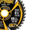 Sierra Circular TCT Ø8¼"X40Dientes T-Rex
