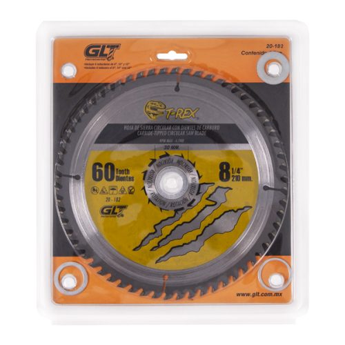 Sierra Circular TCT Ø8¼"X60Dientes T-Rex