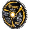Sierra Circular TCT Ø10"X60Dientes T-Rex