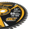 Sierra Circular TCT Ø12"X60Dientes T-Rex