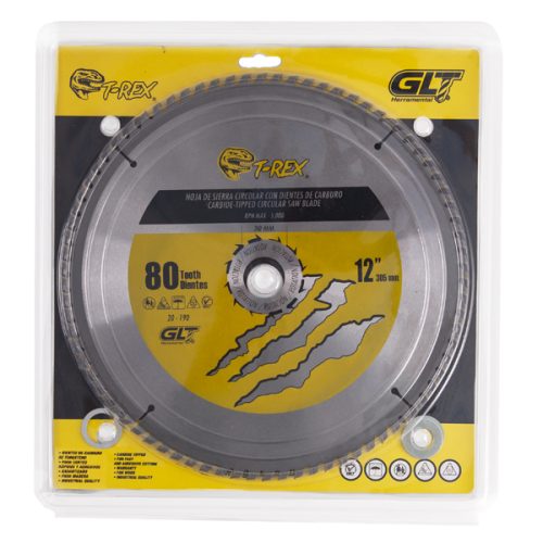 Sierra Circular TCT Ø12"X80Dientes T-Rex