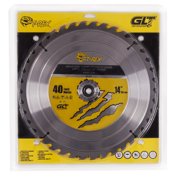 Sierra Circular TCT Ø14"X40Dientes T-Rex