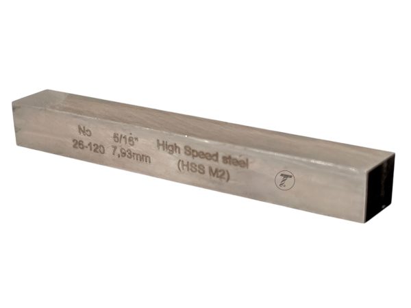 Buril Cuadrado Acero AV M2 Ø5/16"XLT65mm