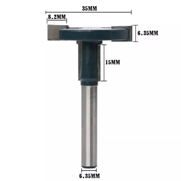 Fresa Ca Panel TipoT Ø35mm X 6,35mmX Z¼"
