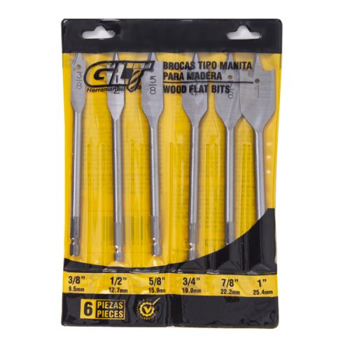 28-836.jpg Broca Manita P/Madera Jgo 6 Pzs Zanco ¼