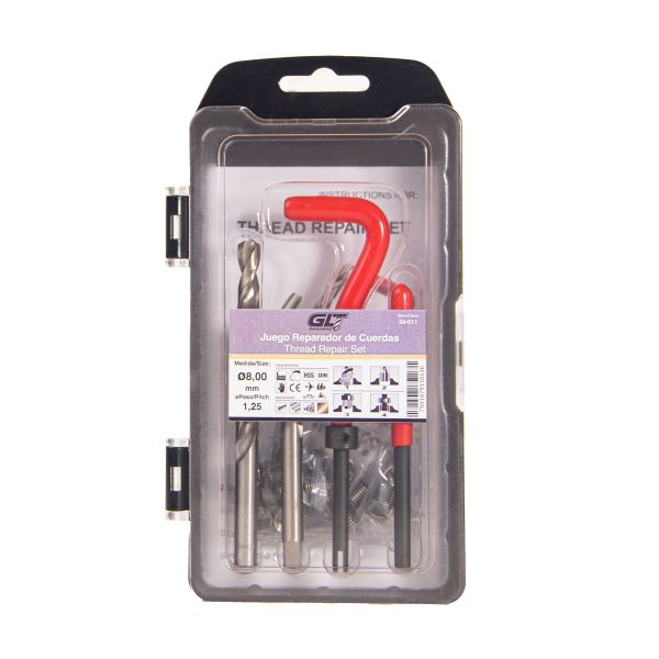 T-Coil Kit Ø 8.00mm X Paso 1.25 C/20Inse