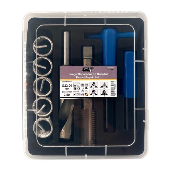 T-Coil Kit Ø 22.00XPaso 2.50C/5 Insertos