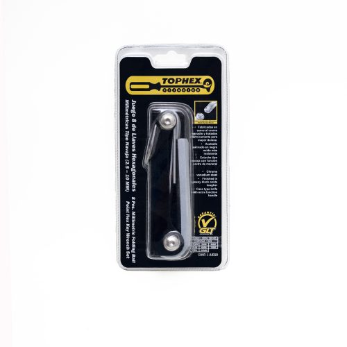 Llaves 8 Pzas Hex T/Navaja 2.5 a 10 mm