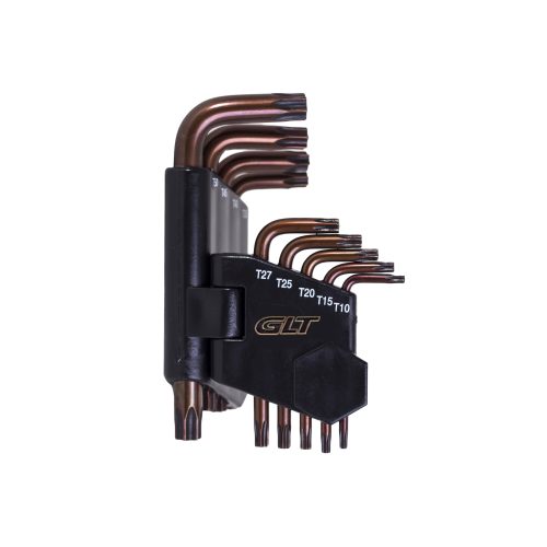 Llaves  9 Pzas Torx Tamper     T10 a T50