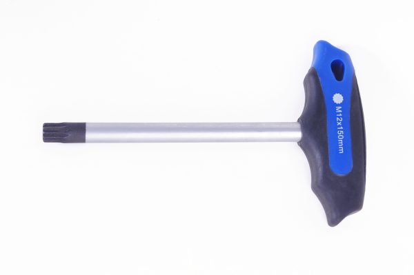 Llave Tipo "T" M-08mm 12 Puntas Europeo