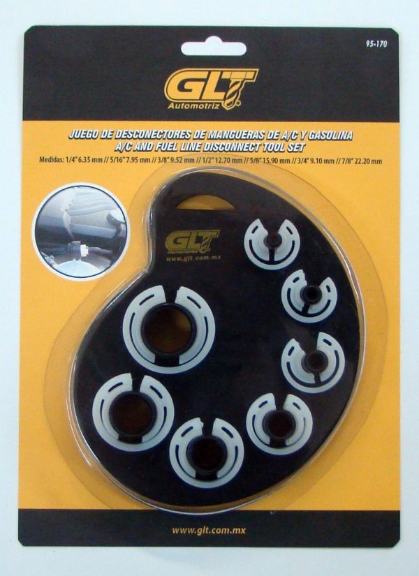 JGO 7 Desconectores P/Lineas Gas Y Aire